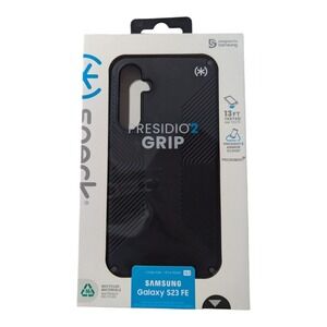 B1. Speck Presidio2 Grip Case for Samsung Galaxy S23‎ FE - Black